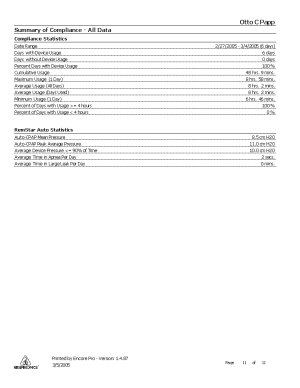 Encore Pro Page Six, Otto CPAP